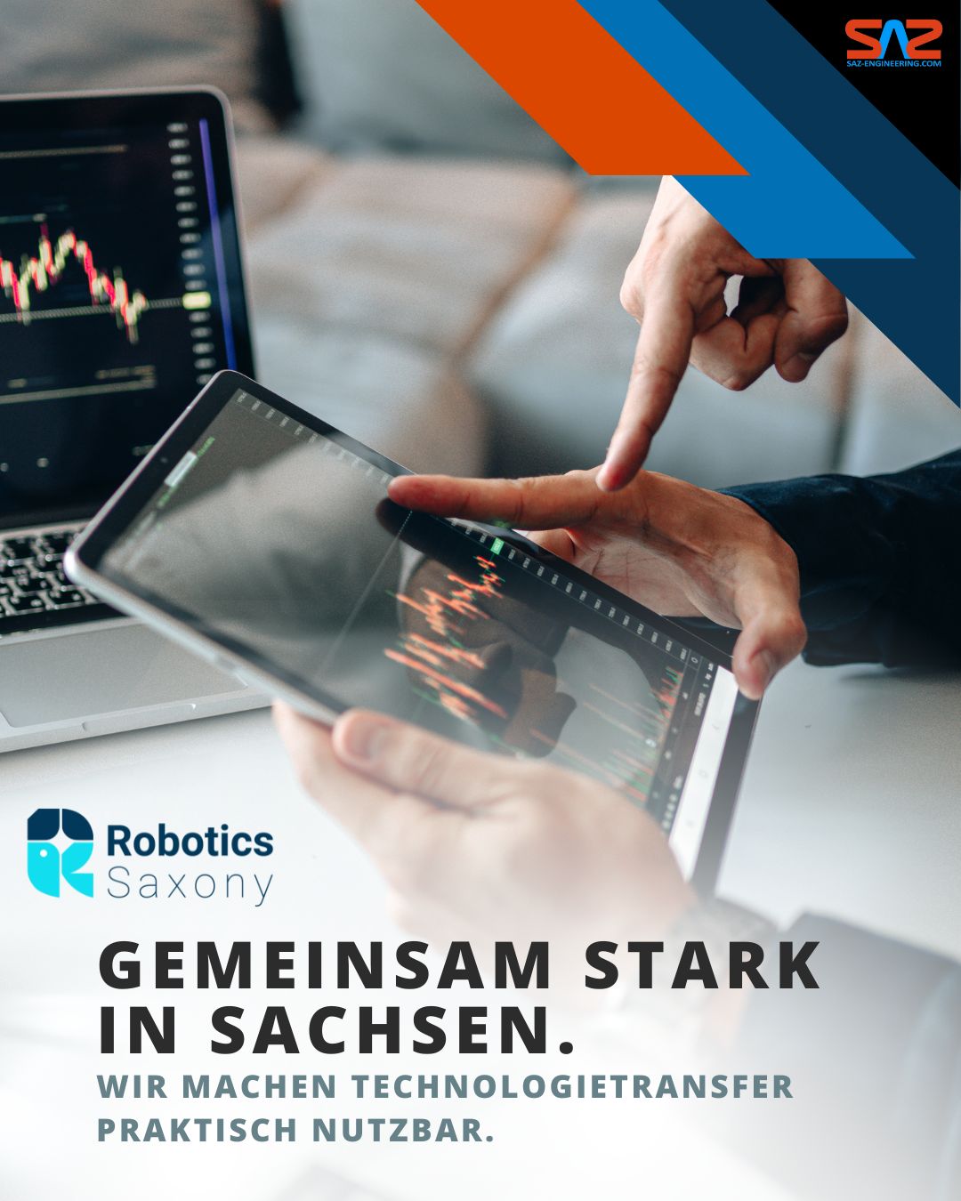 Ihr starker Industriepartner im Innovationsnetzwerk Robotics Saxony
